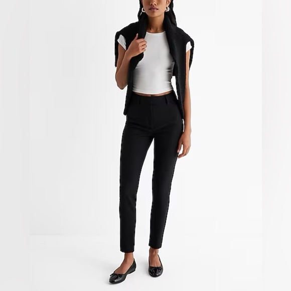 Express Editor Tall High Waisted Skinny Pant - Picture 4 of 8